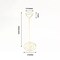 Gold 10 Sign Holders 8" Heart Place Card Clips Metal Table Number Stands Party
